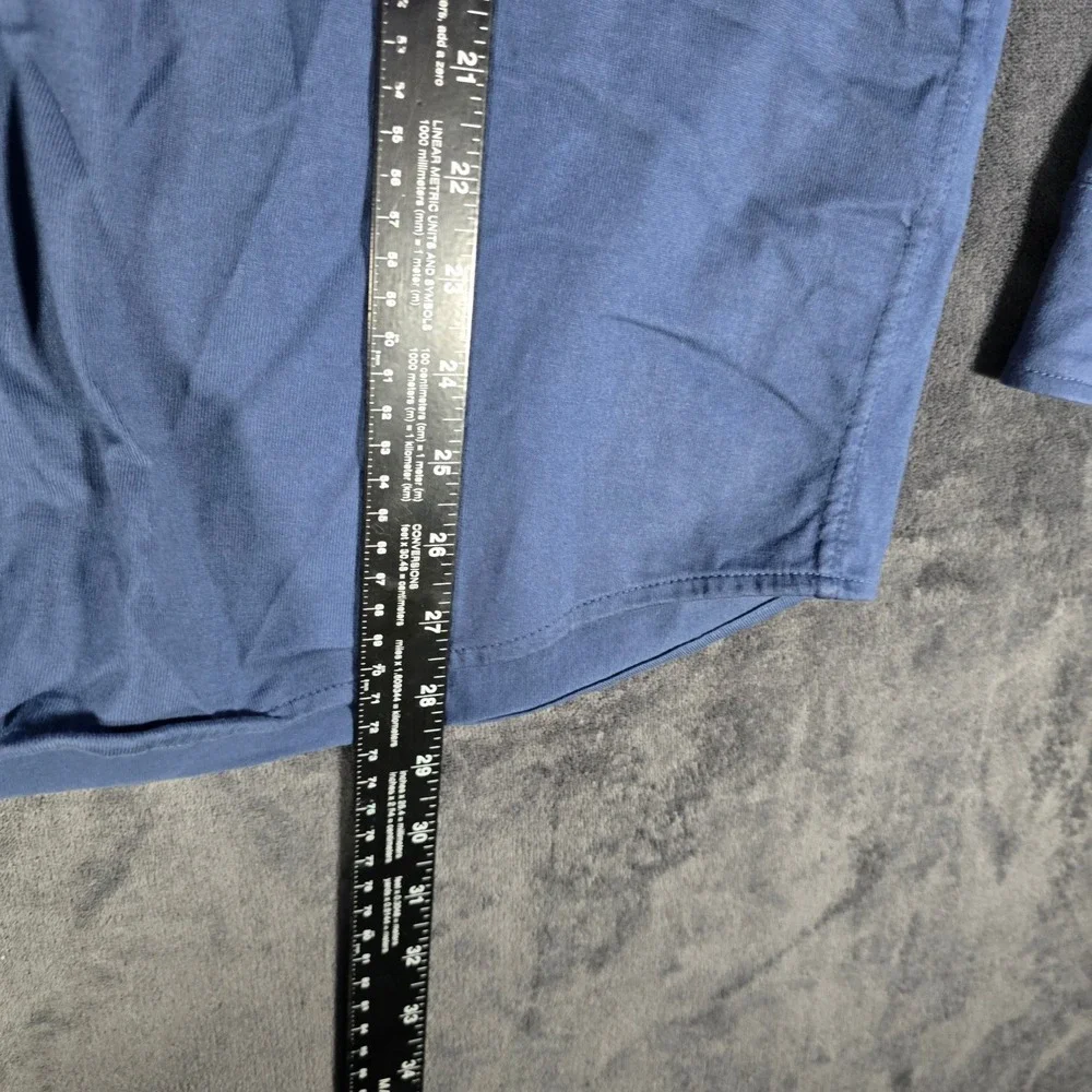 Banana Republic Slim Fit Shirt Long Sleeve Button Up Pockets Blue‎ L